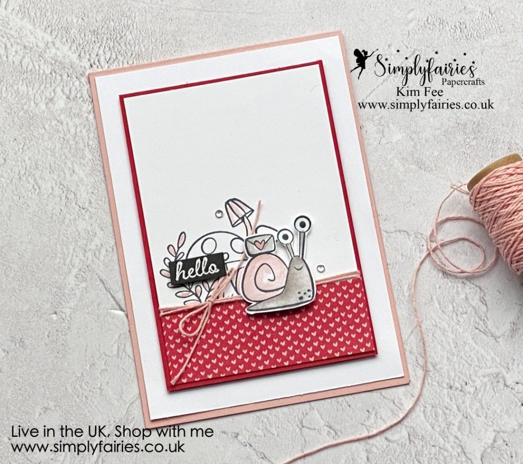Snailed It Stamp Set, Snail Mail, Simple Stamping, Simple Card Making, Casual Crafter, Avid Crafter.
