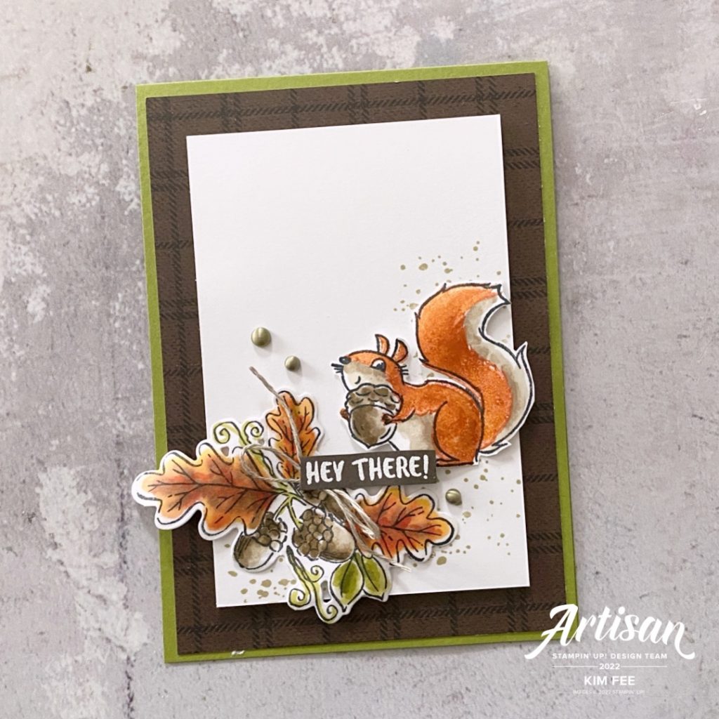 nuts about squirrels stamp set, fond of autumn stamp set, #GDP359, ADT2022, artisandesignteam, stampin up, cardmaking class, how do i stamp images 