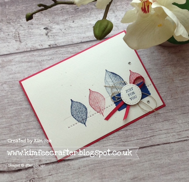 New Colour Combinations, Stampin Creative Blog Hop…
