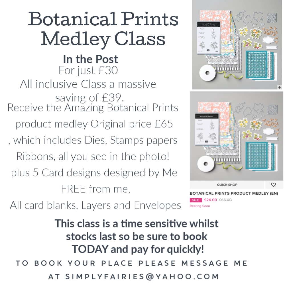 Class in the Post! Botanical Prints Medley Stamping Up!