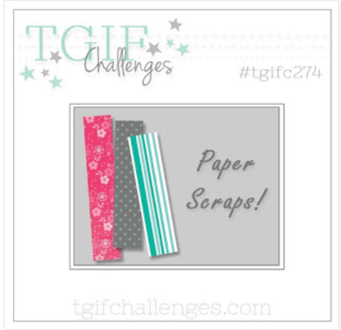 Scraps Challenge with Under My Umbrella, Stampin Up!