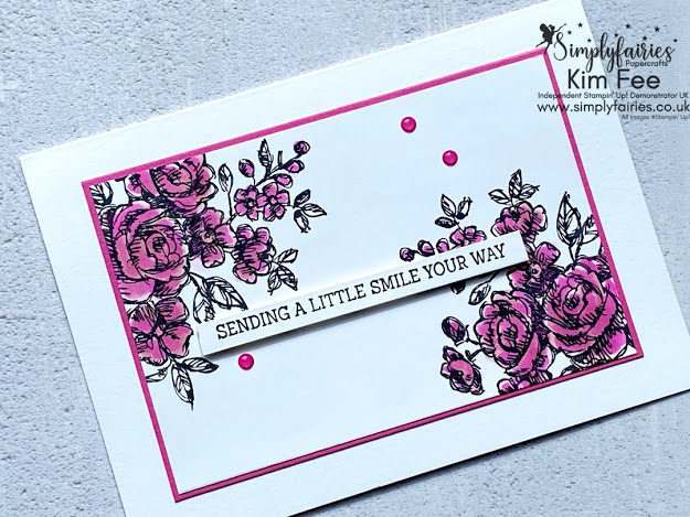 Simple Stamping Sunday, Monochromatic Card using Fancy Phrases Stamp Set!