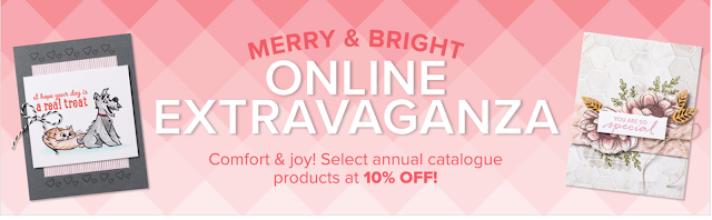 ONLINE EXTRAVAGANZA, Select Annual Catalogue products at 10% off.