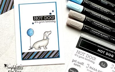Masculine Monday: Quick and Easy Birthday Card.