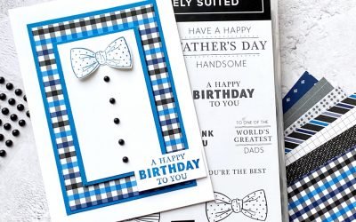 Simple Stamping Sunday: Quick and Easy Masculine Card.