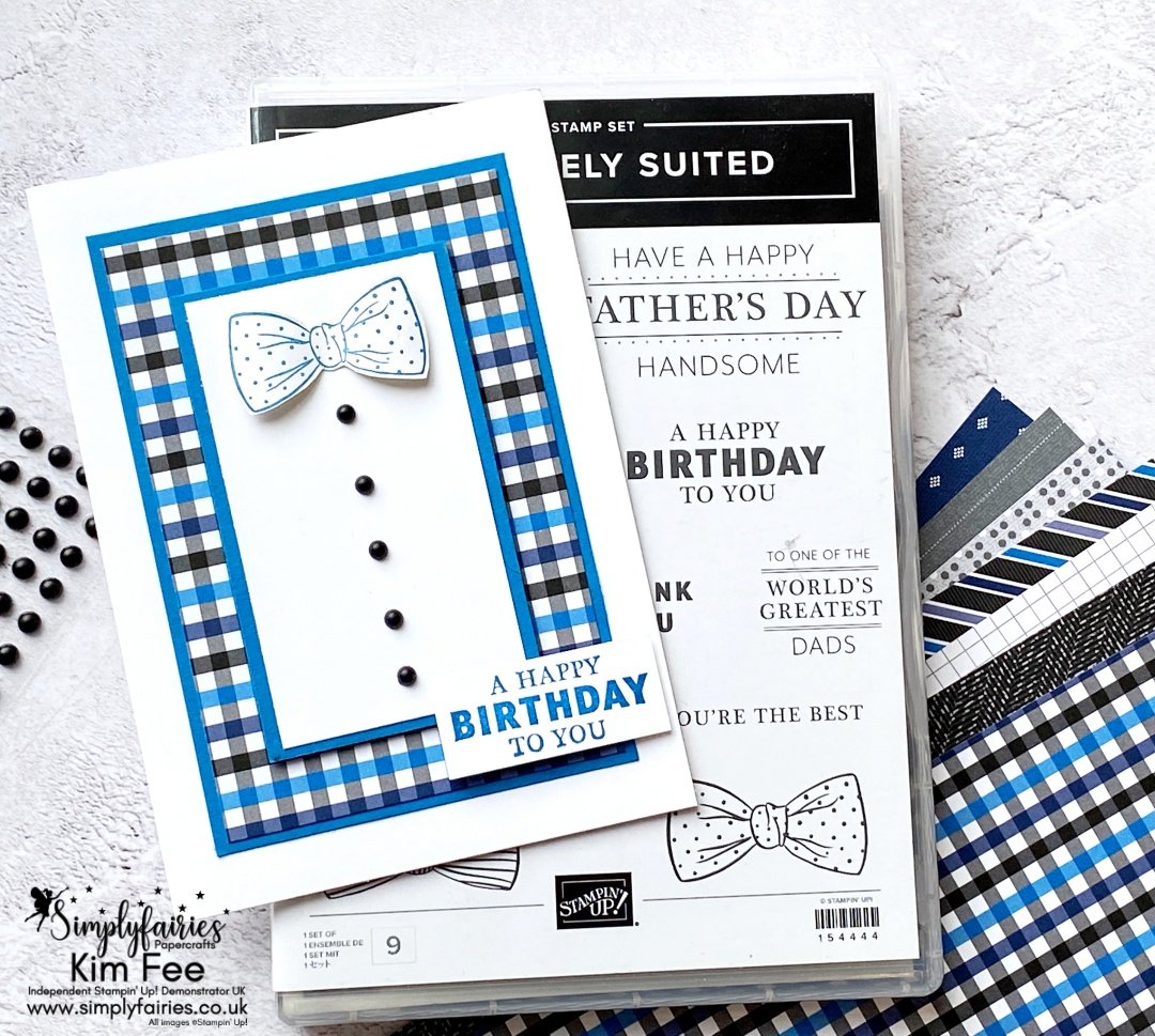 Title Simple Stamping Sunday Quick And Easy Masculine Card Title Simply Fairies