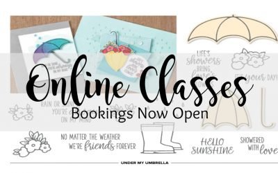 NEW online card making classes bookings now open!