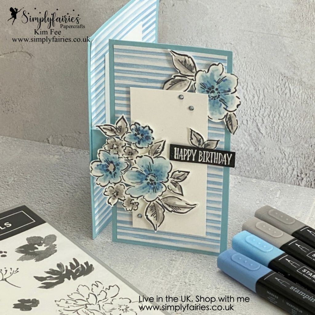 you're a peach dsp, sweet as a peach stamp set, stamping up, fun fold cards, video how to make a fun fold card.