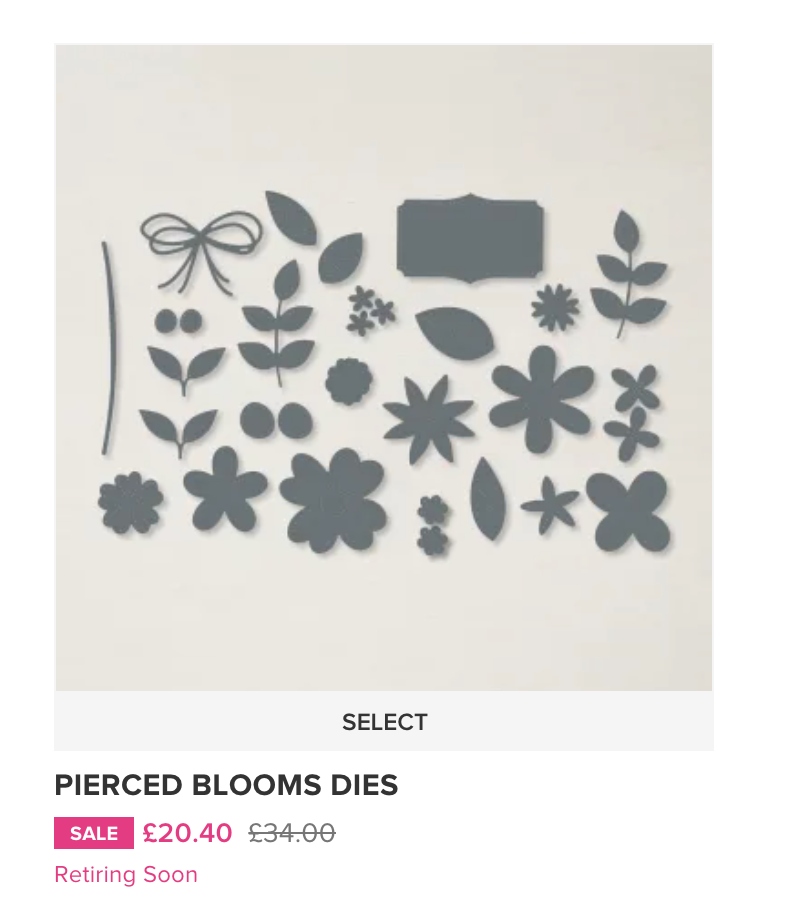 Pierced Blooms, stampin up, simple stamping, simplyfairies, card making, card making retreats in kent, 