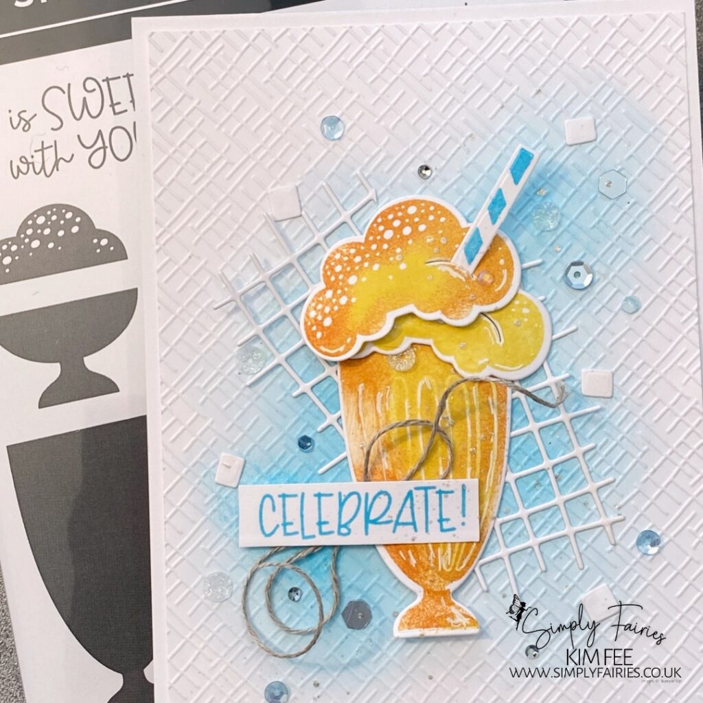 #gdp389, colour challenge, share a milkshake stamp set, peach melba, simplyfairies, stampin up, how to stamp, how to stamp a milkshake image video 