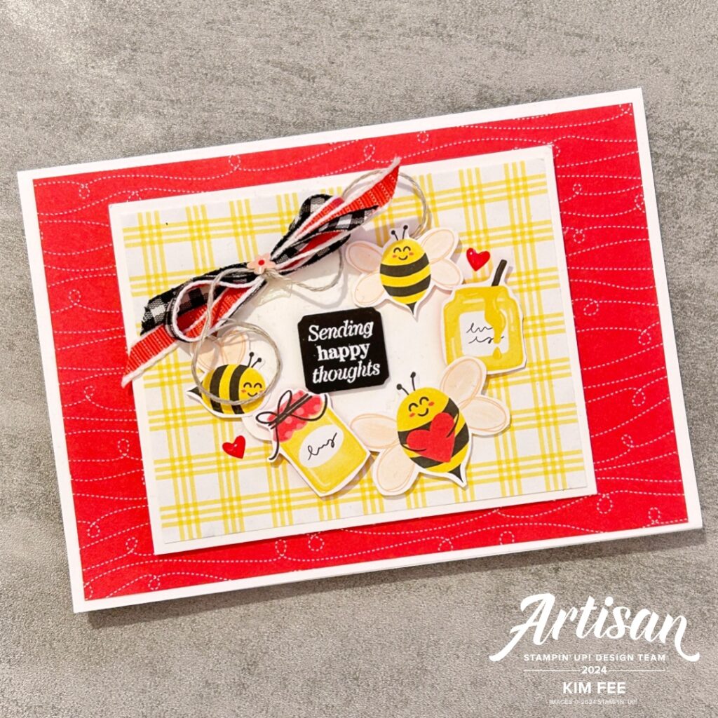bee my valentine stamp set, stampin up, stamp review crew, card making, how to make a handmade  gift card holder