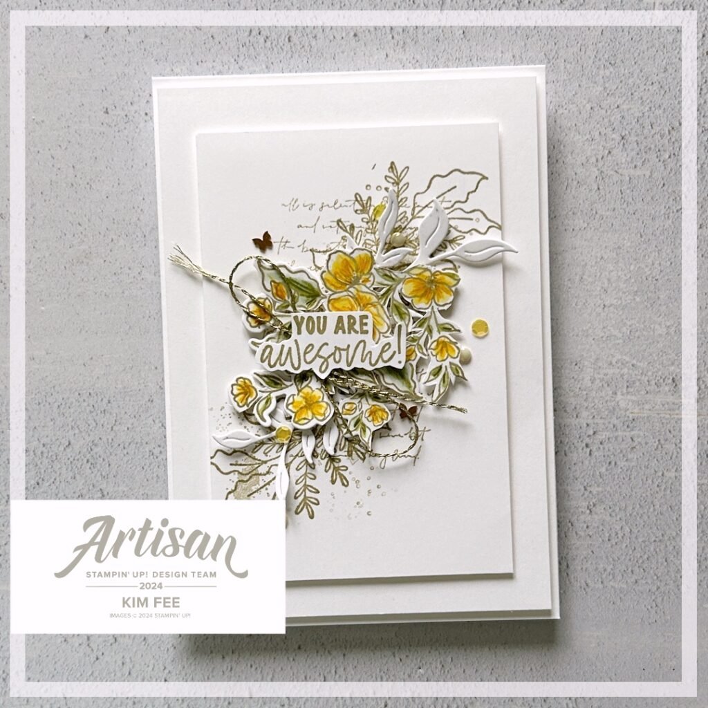 memorable bloom stamp set , stampin up, artisan ADT 2024 TEAM, SIMPLYFAIRIES PAPERCRAFTS CLASSES IN KENT 