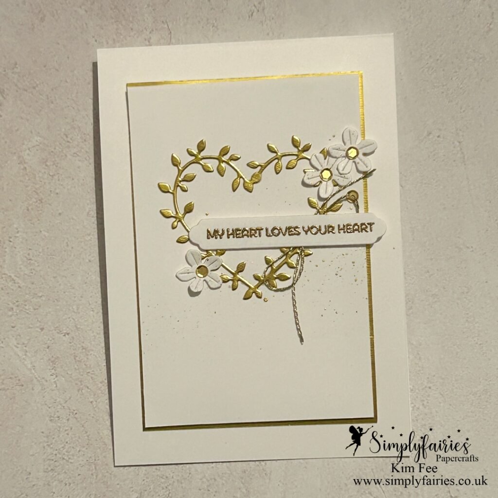 CAS-on Friday, Heart Shaped Bundle Stampin Up, SAB2025, simplyfairies papercrafts, craft retreats in kent\london