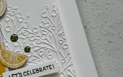 Celebratory Sips Patterned Papers: CAS – Summer Challenge!