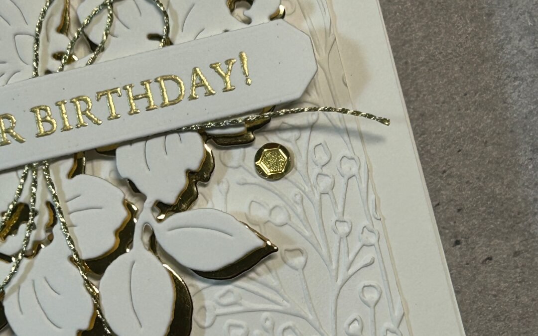 Charming Day : CAS #321- Birthday Challenge!