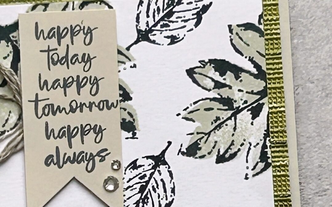 simplyfairies papercrafts, elegant leaves stamp set bundle stampin up!