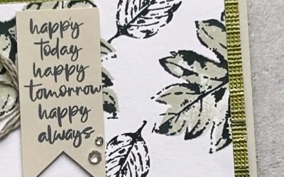 Elegant Leaves – Simple Stamping!